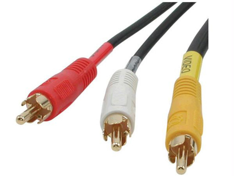 C2g 50ft Value Series&trade; Composite Video + Stereo Audio Cable - 757120404514