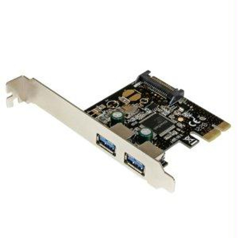 Startech Add Two Usb 3.0 Ports To Your Desktop Computer Through A Pci Express Slot - Pcie - 065030851633