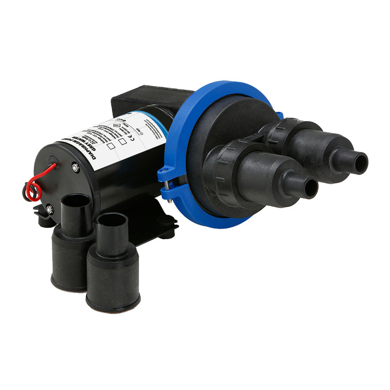 Albin Pump Compact Waste Water Diaphragm Pump - 22L(5.8GPM) - 24V - 7340176600882