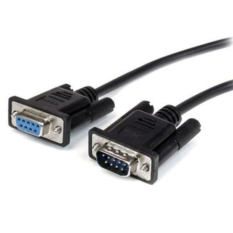 Extend the connection between your DB9 serial devices by up to 2m  db9 extension cable  serial extension cable  male to female serial cable  db9 male to female cable  rs232 extension cable - 065030849005