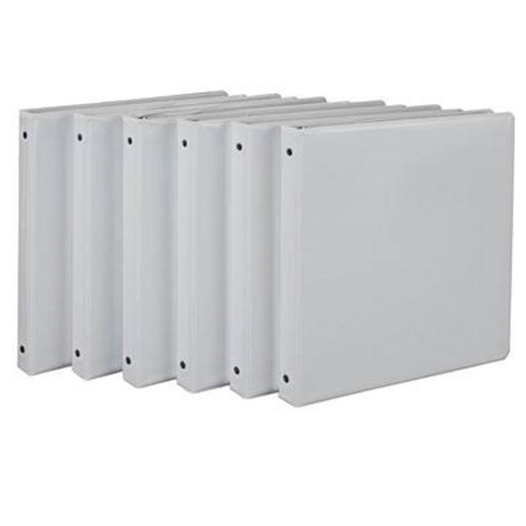Economy View Binder .5" W 6pk - 050362085177