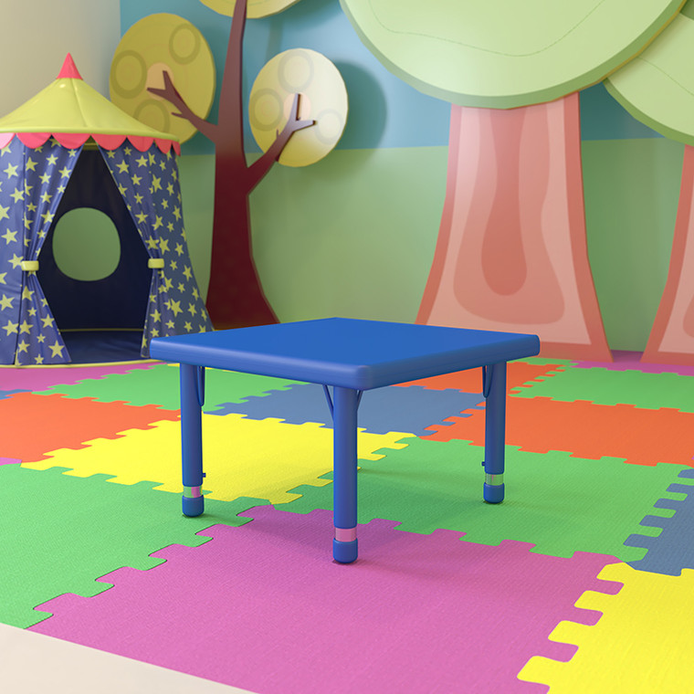 Blue Preschool Activity Table - 847254038959
