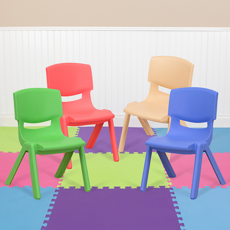 Assorted Plastic Stack Chairs - 889142903321