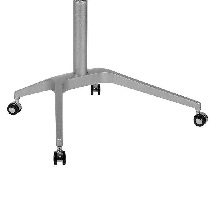 Black Mobile Sit To Stand Desk - 889142668220
