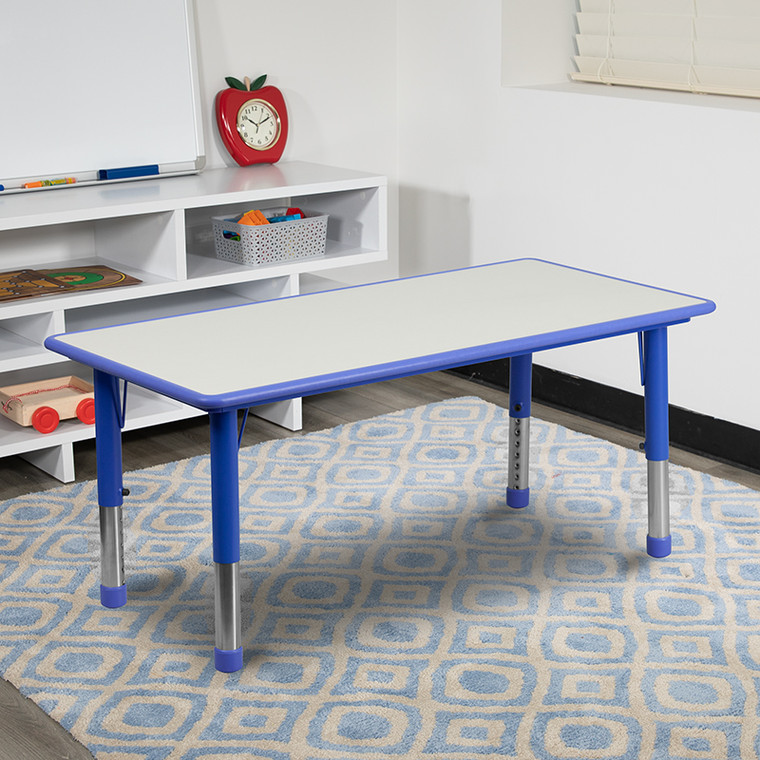 Blue Preschool Activity Table - 847254077514