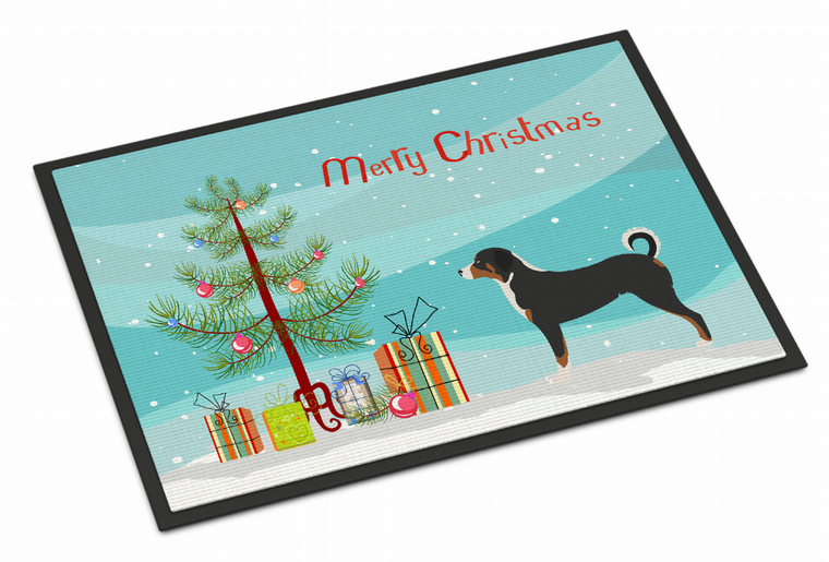 Merry Christmas Tree Dog Indoor or Outdoor Mat - 638508993861