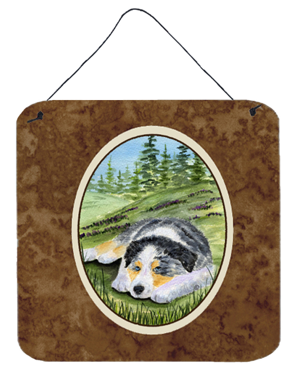 Australian Shepherd Wall or Door Hanging Prints - 615872631933