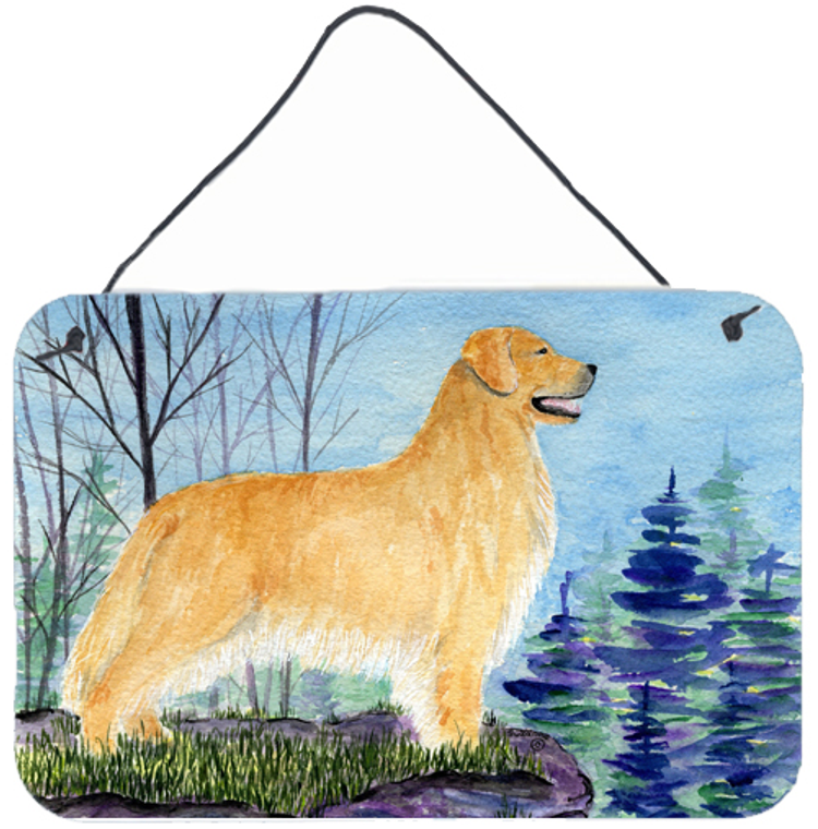 Golden Retriever Art Wall or Door Hanging Prints - 615872630103
