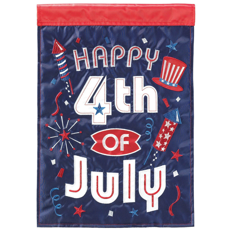 Happy 4Th Of July Fireworks Poly Garden - 603799485111