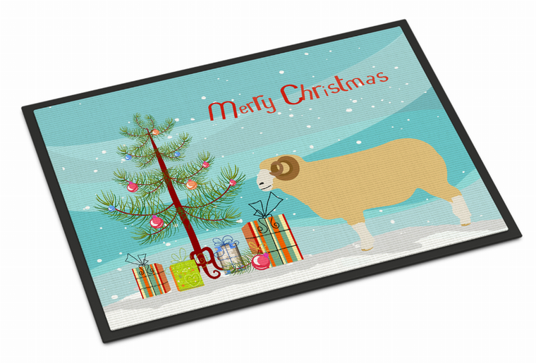 Sheep Art Christmas Indoor or Outdoor Mat - 652259118571