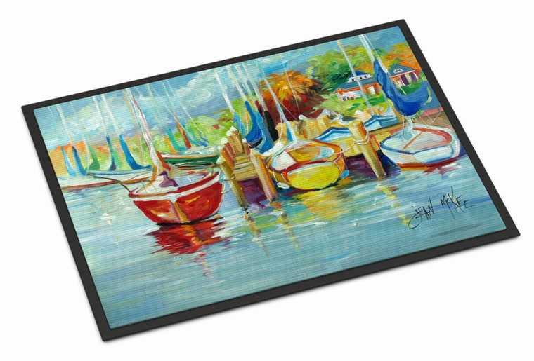 Sailboat Art by Jean McKee Mat - 615872941469