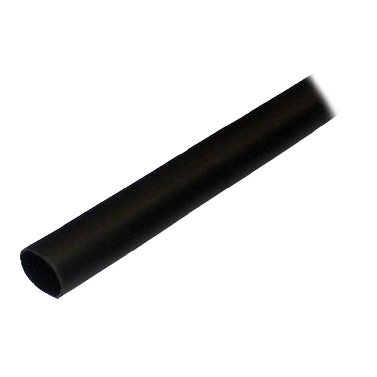 Ancor Adhesive Lined Heat Shrink Tubing (ALT) - 1/2" x 48" - 1-Pack - Black - 091887808711