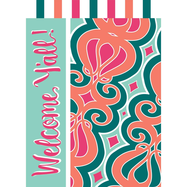 Welcome Y'All Flag - 603799474764