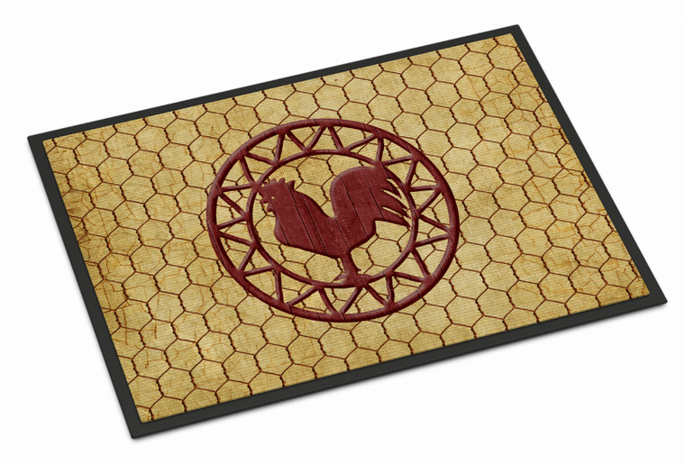 Rooster Chicken Coop Mat - 615872811755
