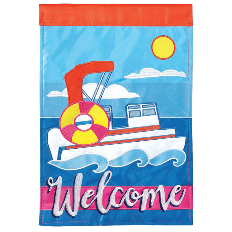 Pontoon Boat Welcome - 603799946209