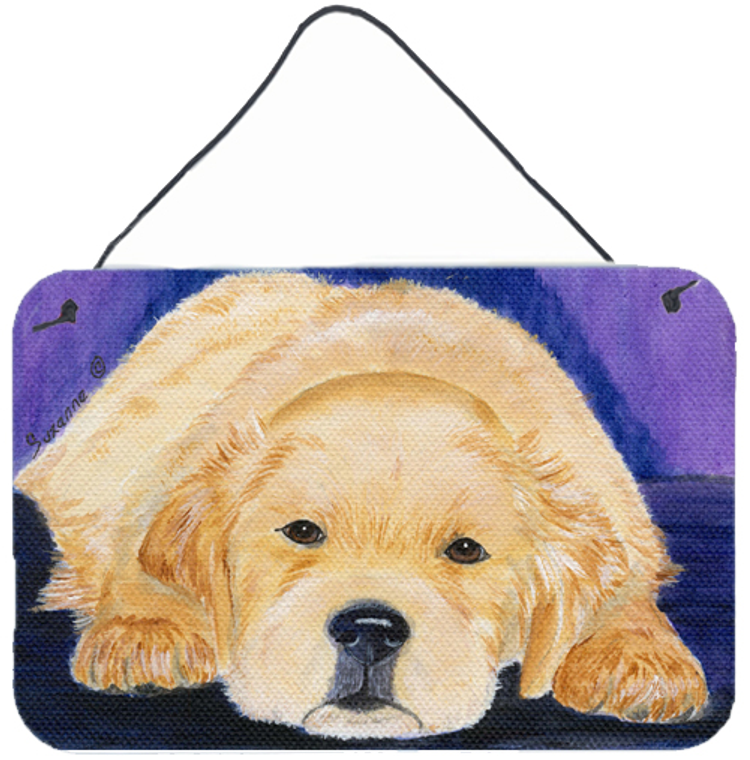Golden Retriever Art Wall or Door Hanging Prints - 615872629398