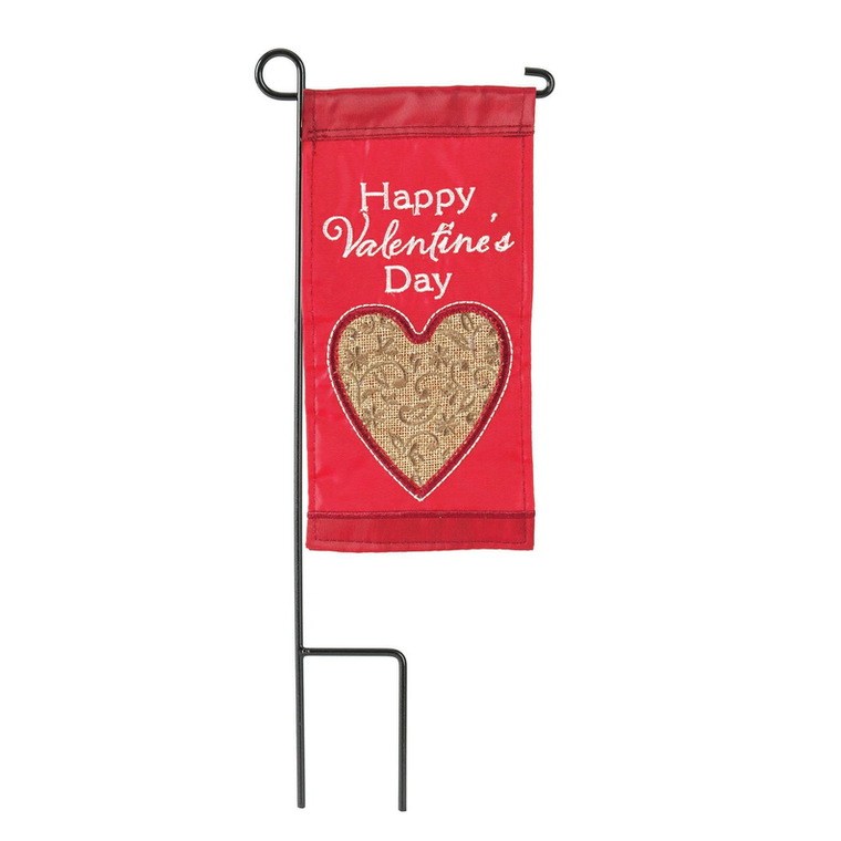 Happy Valentine's Day Mini Flag - 603799936446