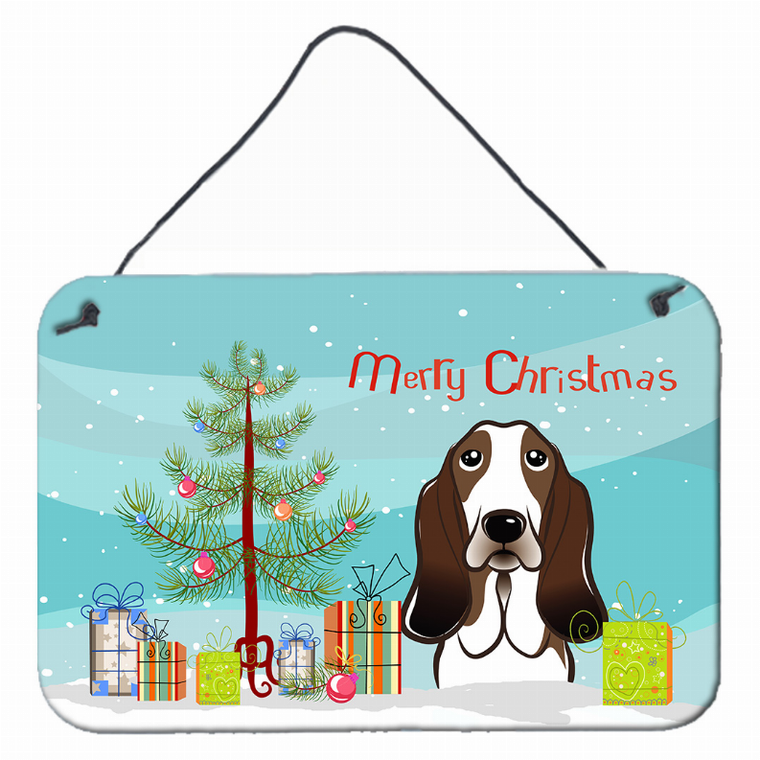 Christmas Tree and Dog Art Wall or Door Hanging Prints - 638508144089
