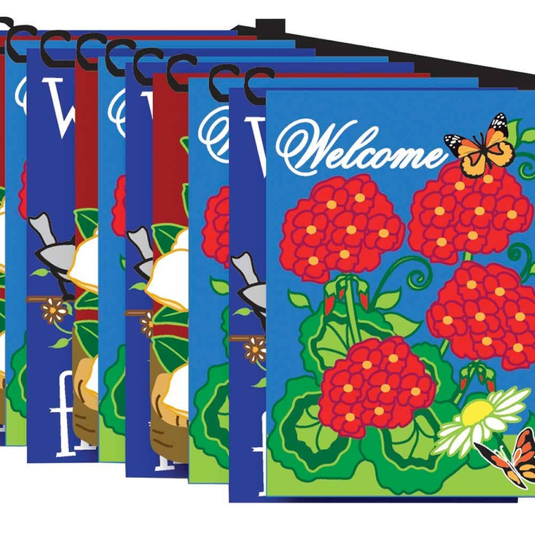 slat wall displayer free with purchase of $300.00 flag - 787011020202