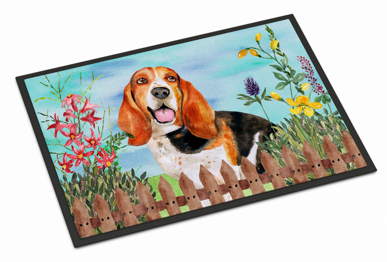 Spring Dog Art Indoor or Outdoor Mat - 652259178773