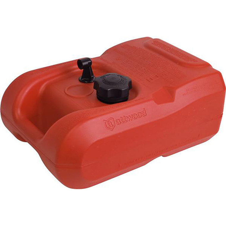 Attwood Portable Fuel Tank - 6 Gallon w/o Gauge - 022697086624