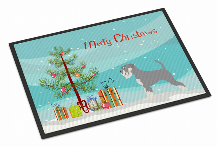 Merry Christmas Tree Dog Indoor or Outdoor Mat - 638508994486