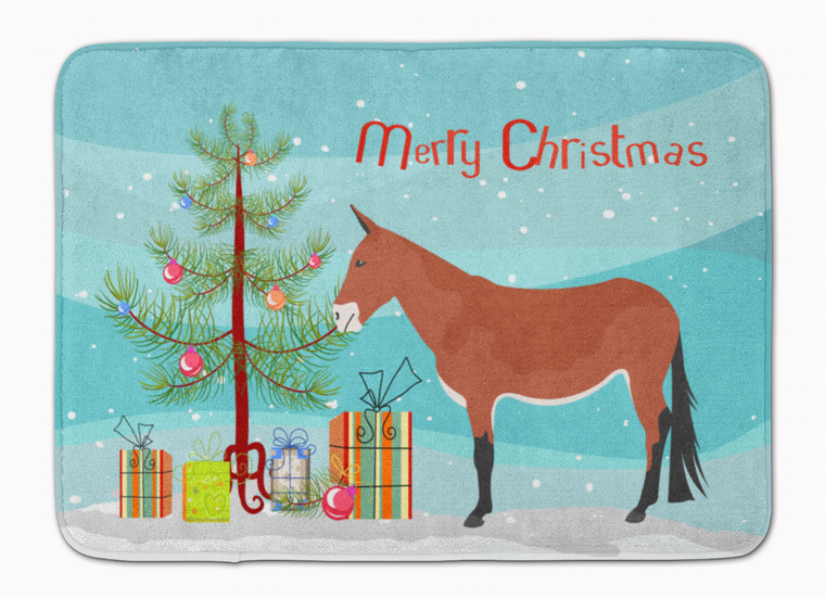 Donkeys & Mules Christmas Machine Washable Memory Foam Mat - 652259131143