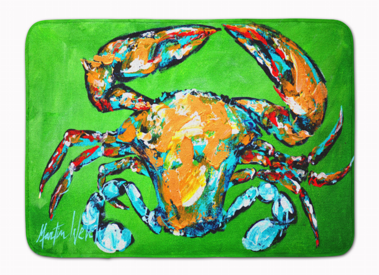 Sealife/Crab Themed Art Washable Memory Foam Mat - 638508647221