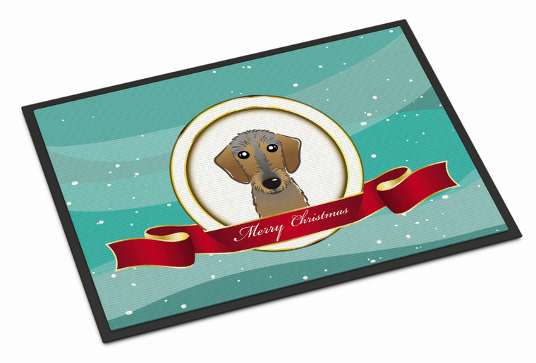 Merry Christmas Dog Art Indoor or Outdoor Mat - 638508098375