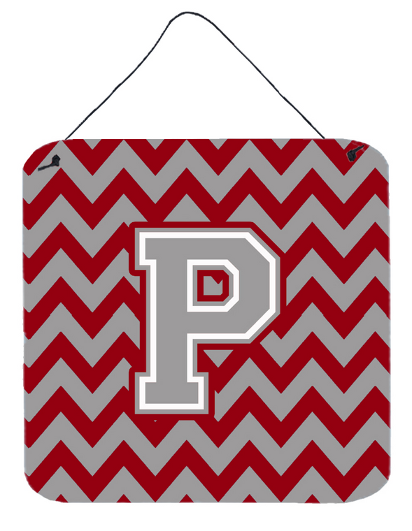 Monogram Letter Chevron Wall or Door Hanging Prints - 638508295002