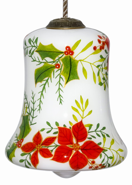 Our First Christmas as Mr. and Mrs.  Hand Painted Glass Ornament - 850004397817