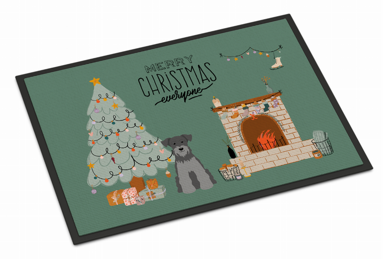 Dog Christmas Everyone Indoor or Outdoor Mat - 194030346082