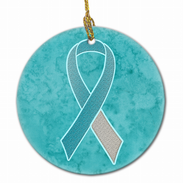Cancer Awareness Ribbon Ornament - 615872856251