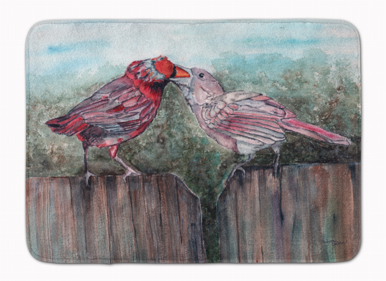 Bird Art Machine Washable Memory Foam Mat - 638508630308