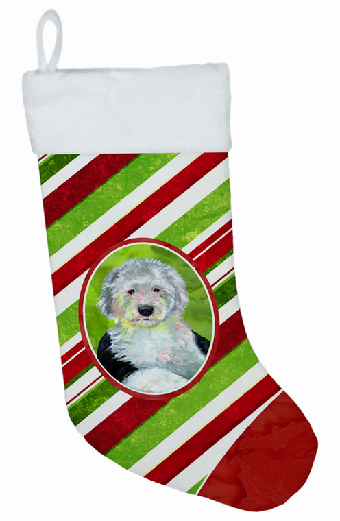 Dog and Christmas Candy Christmas Stocking - 705332016971