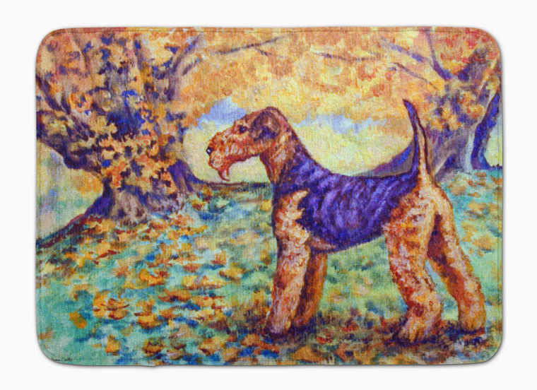 Dog Art Machine Washable Memory Foam Mat - 638508626110