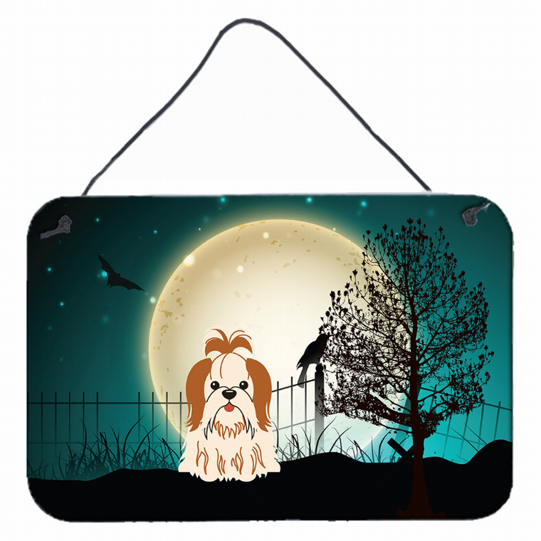 Halloween Scary Design with Dog Wall or Door Hanging Prints - 638508442802