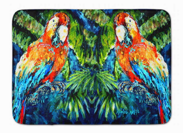 Bird Art Machine Washable Memory Foam Mat - 638508647481