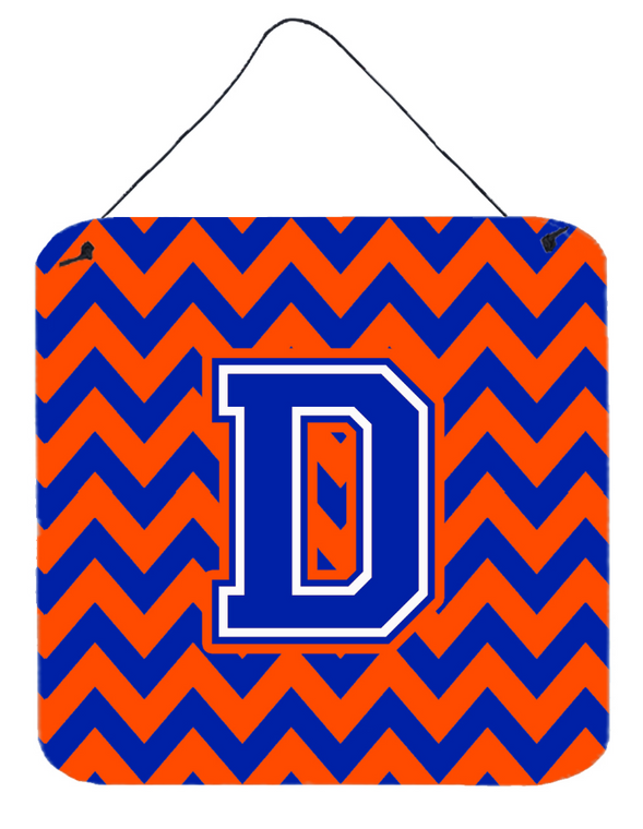 Monogram Letter Chevron Wall or Door Hanging Prints - 638508295132