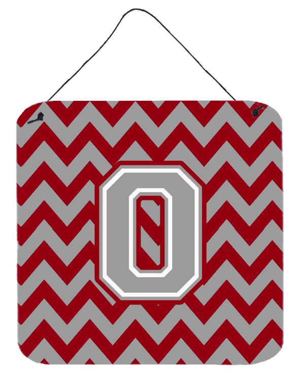 Monogram Letter Chevron Wall or Door Hanging Prints - 638508294999