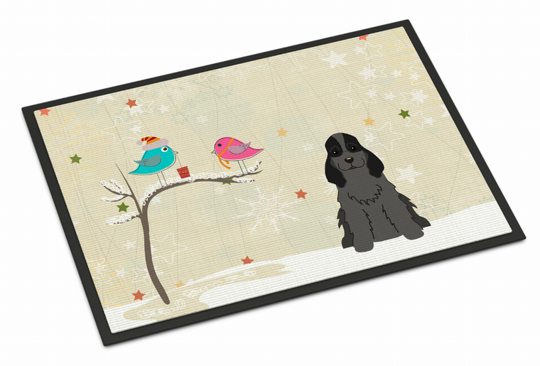 Christmas Presents Between Friends Dog Art Indoor or Outdoor Mat - 638508411839