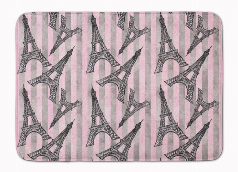 Watercolor Themed Art Machine Washable Memory Foam Mat - 638508888655