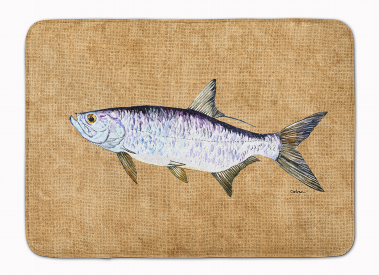 Fish Machine Washable Memory Foam Mat - 638508629296