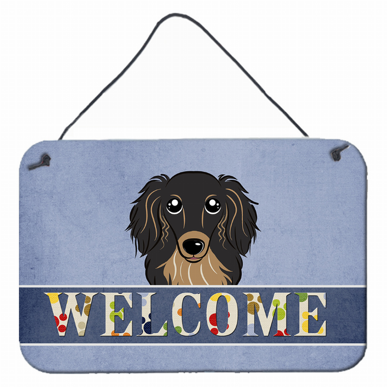 Welcome Design with Dog Wall or Door Hanging Prints - 638508000668