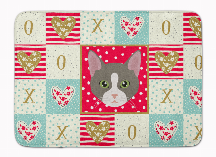 Cat Face XOXO Mat - 194030300428