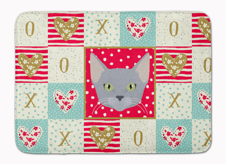 Cat Face XOXO Mat - 194030301043