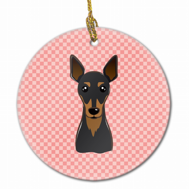 Dog Portrait on Ceramic Ornament - 615872908219