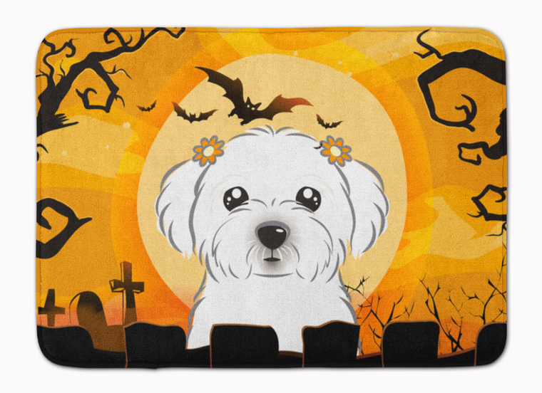 Halloween Dogs Machine Washable Memory Foam Mat - 638508634788