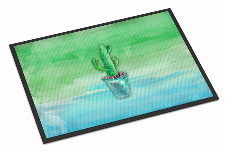 Cactus Watercolor Indoor or Outdoor Mat - 638508837783