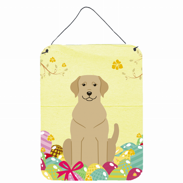 Easter Eggs Design with Dog Wall or Door Hanging Prints - 638508756589